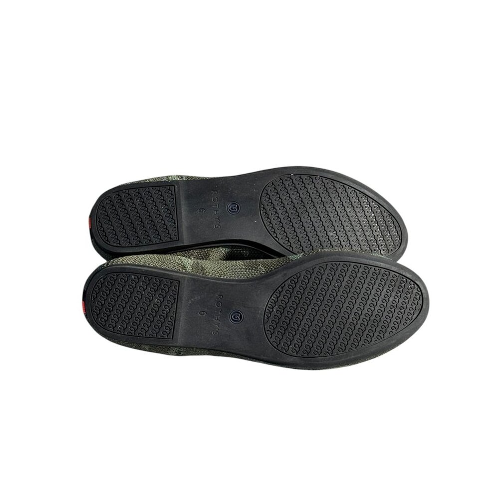 Rothy’s The Loafer Flats– Olive Camo, Size 6 - Picture 7 of 8